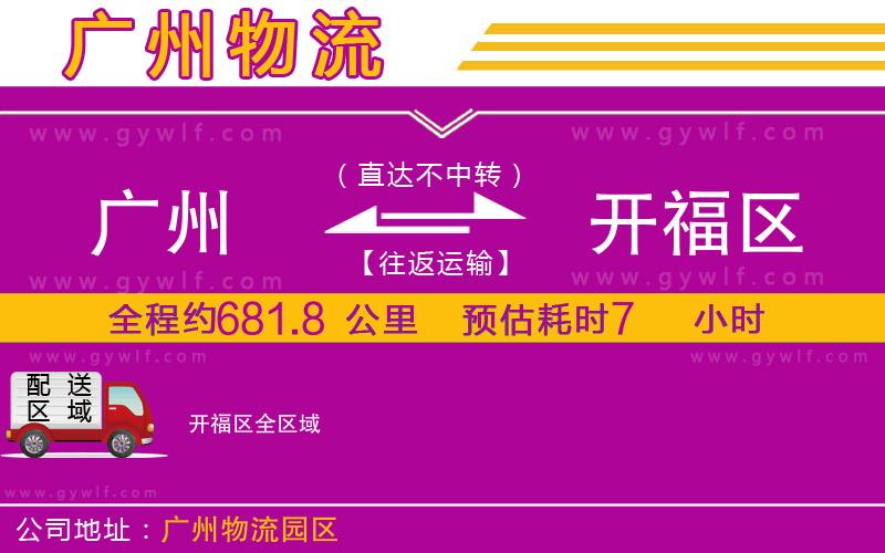 廣州到開福區(qū)物流公司