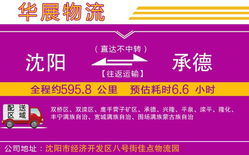 沈陽到承德貨運(yùn)公司