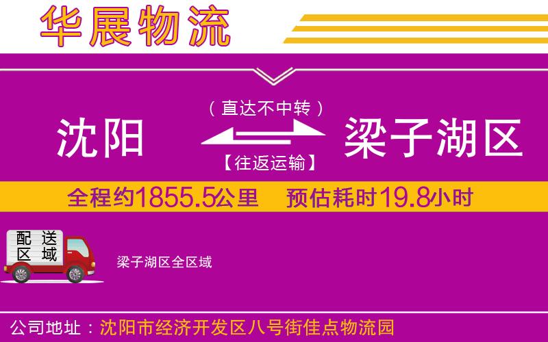 沈陽到梁子湖區(qū)物流公司