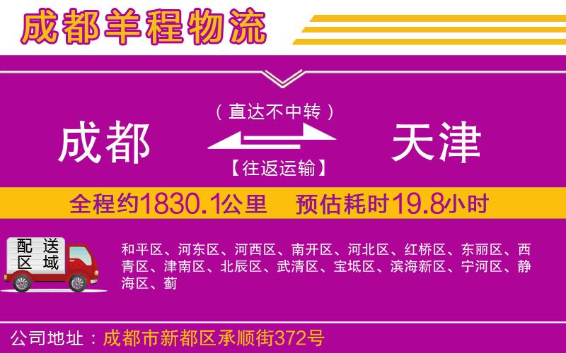 成都發(fā)天津貨運(yùn)公司