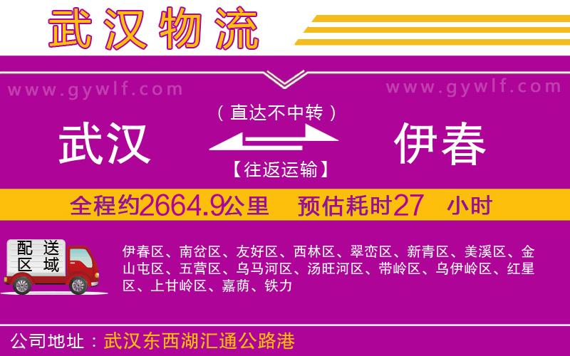 武漢到伊春物流專(zhuān)線(xiàn)