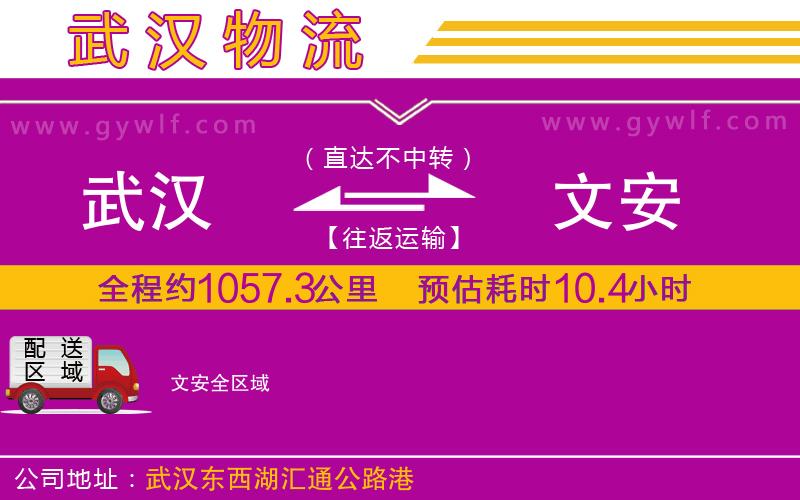 武漢到文安物流專(zhuān)線