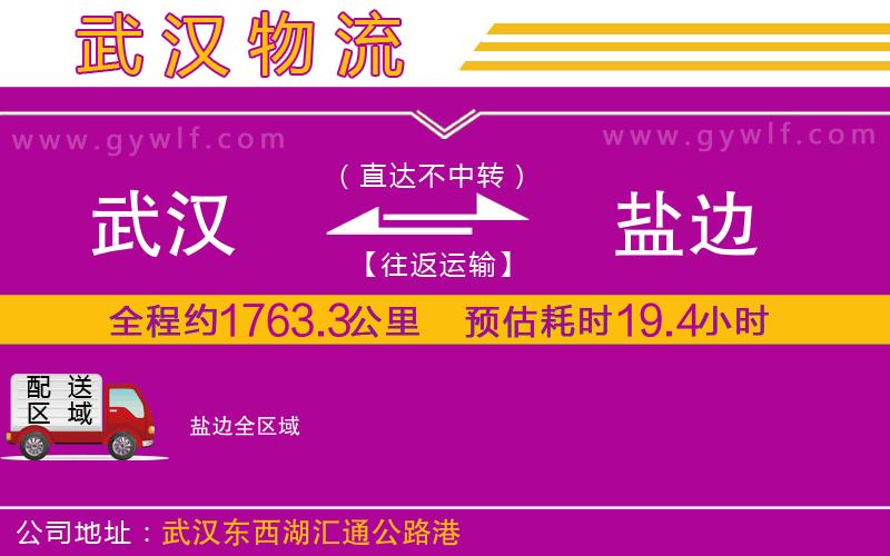 武漢到鹽邊物流公司