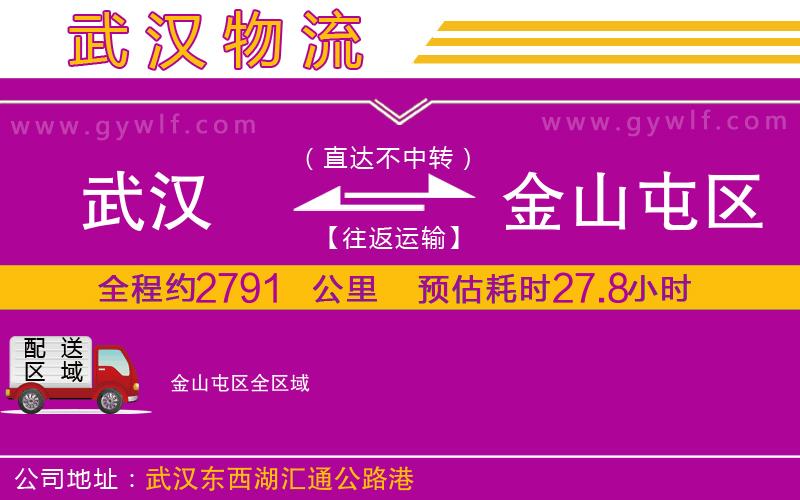 武漢到金山屯區(qū)貨運公司