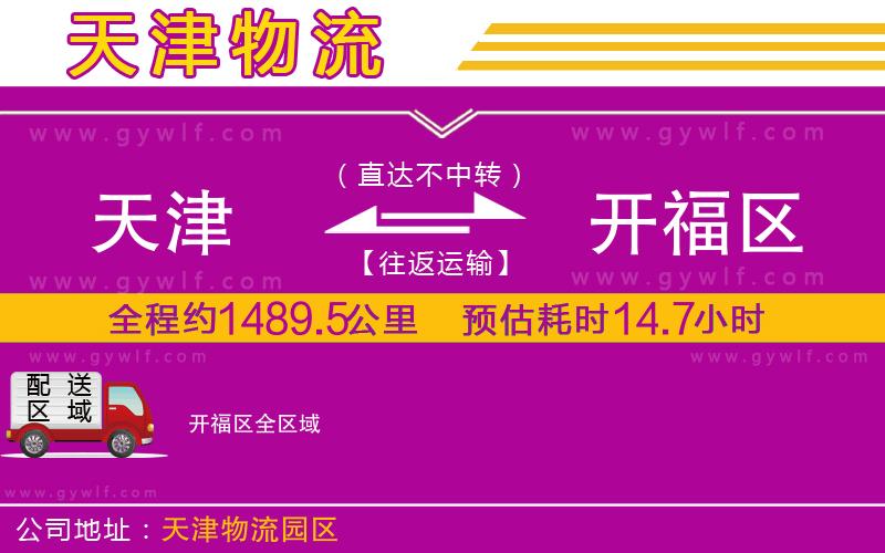 天津到開福區(qū)物流公司