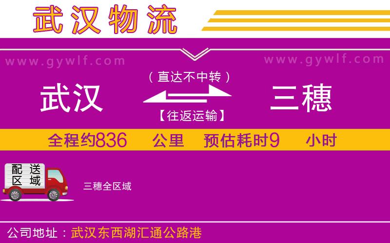 武漢到三穗物流專(zhuān)線