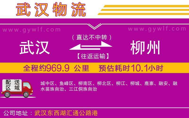 武漢到柳州貨運(yùn)公司