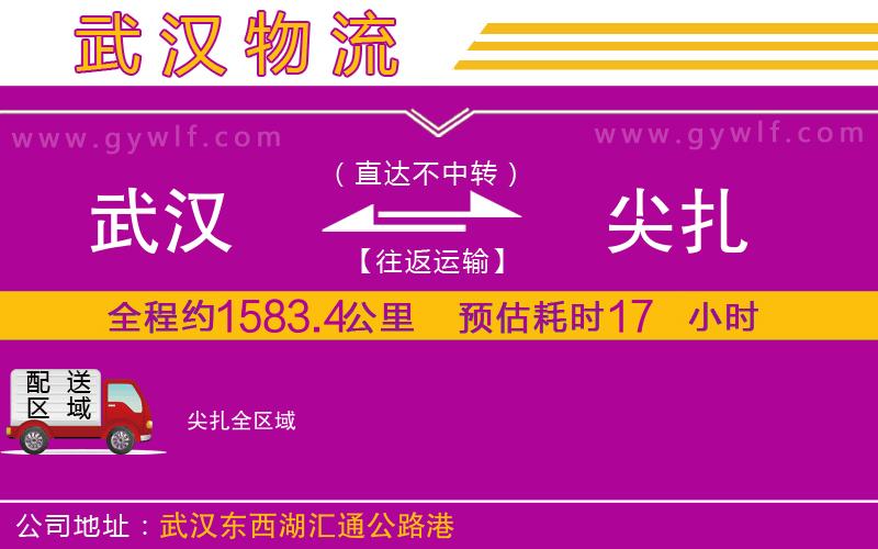 武漢到尖扎物流公司