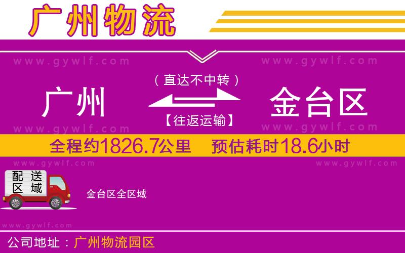 廣州到金臺(tái)區(qū)物流公司