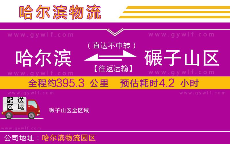 哈爾濱到碾子山區(qū)物流公司