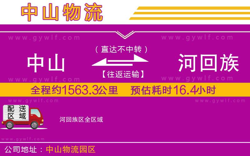 中山到瀍河回族區(qū)物流公司