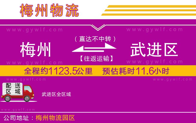 梅州到武進(jìn)區(qū)物流公司