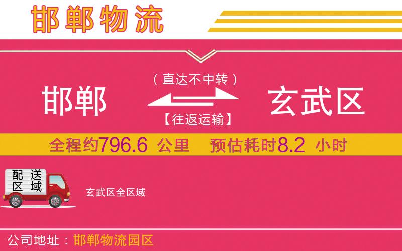 邯鄲到玄武區(qū)物流公司