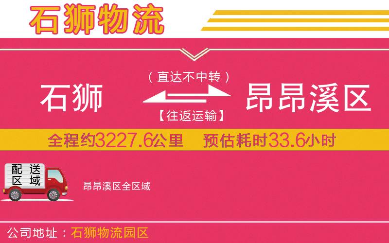 石獅到昂昂溪區(qū)物流公司