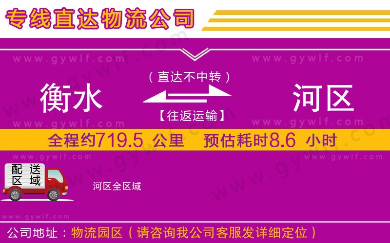 衡水到?jīng)负訁^(qū)物流公司