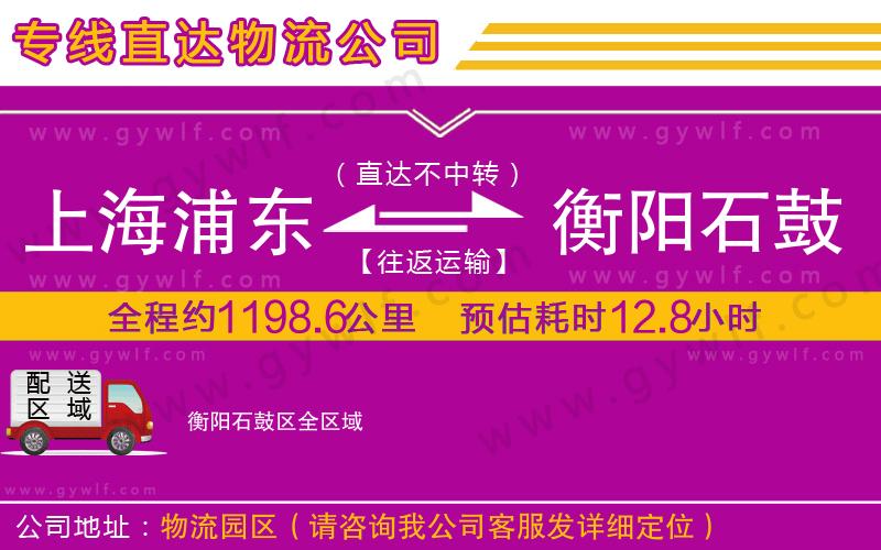 上海浦東區(qū)到衡陽石鼓區(qū)物流公司